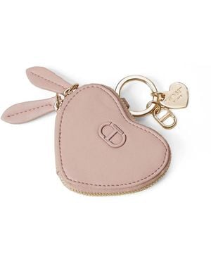 Twinset Logo-Plaque Wallet - Pink