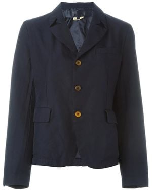 Comme des Garçons Three Button Blazer - Blue