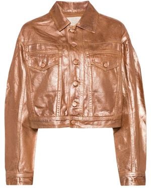 Ulla Johnson The Cosette Cotton Jacket - Brown