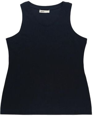KHAITE Round-Neck Sleeveless Vest - Black