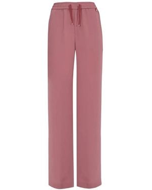 Herno Pantalones De Chándal Con Cordones - Rosa