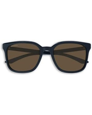 Gucci Square-Frame Sunglasses - Black
