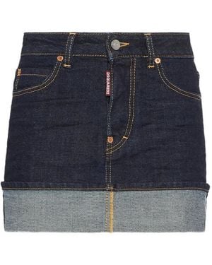 DSquared² Dark Cimosa デニム ミニスカート - ブルー