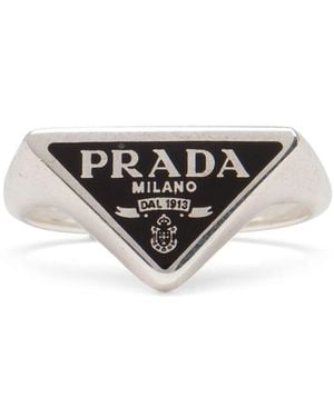 Prada Symbole Ring - Schwarz