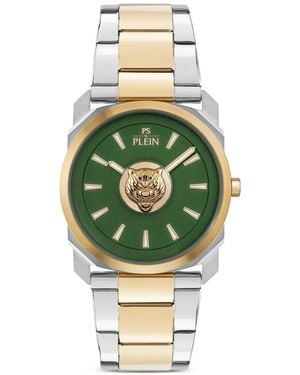 Philipp Plein Dynamite Tiger Head 40Mm Watch - Green