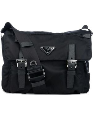 Prada Re-Nylon ショルダーバッグ - ブラック
