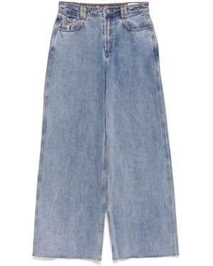 Aje. Zariah Wide-Leg-Jeans - Blau