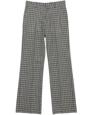 Acne Studios Pantaloni A Quadri - Grigio