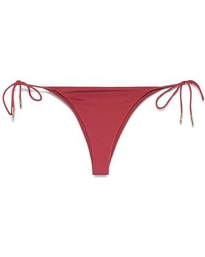 Patrizia Pepe Bikinislip Met Rubberen Logo - Rood