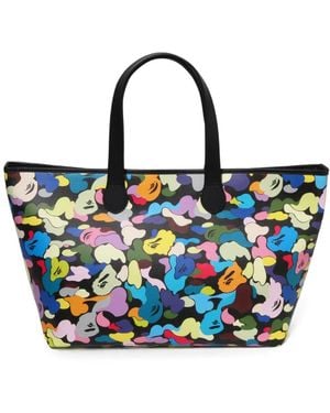 A Bathing Ape Camo-Print Tote Bag - Blue