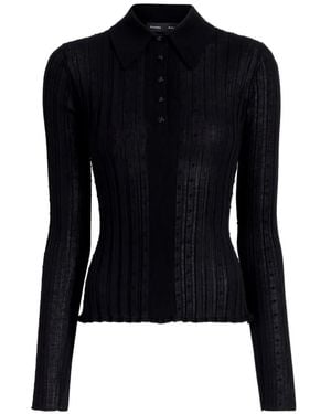 Proenza Schouler Monet Top - Black
