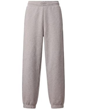 Calvin Klein Pantalones De Chándal Spacer Elásticos Con Logo Bordado - Gris