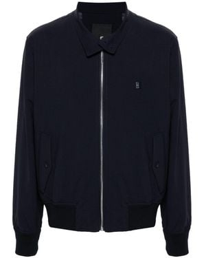 Givenchy G4 Harrington-Bomberjacke - Blau