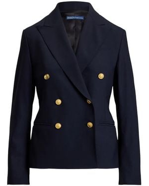 Polo Ralph Lauren Double-Breasted Blazer - Blue