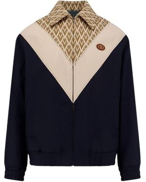 Valentino Garavani Toute La V Bomber Jacket - Blue