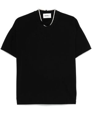 SEEN USERS T-Shirt Pearls Disruption - Nero
