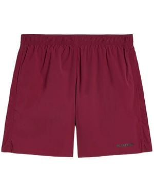 Jil Sander Badeshorts Aus Nylon - Rot