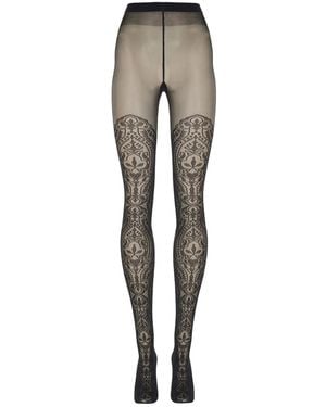 Wolford Collant Ornament - Grigio