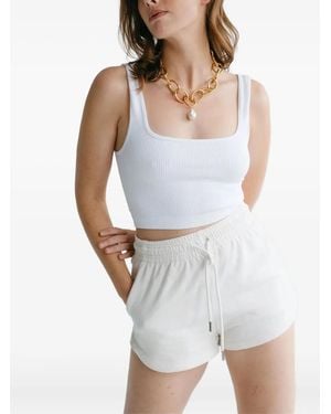 GISEL B Emmie Maxi-chain Pearl Necklace - ホワイト