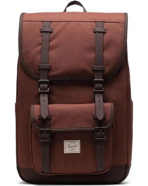 Herschel Supply Co. Medium 21L Herschel Little America Buckle-Pocket Backpack - Purple