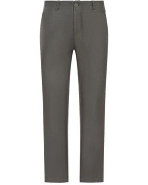 Transit Straight-Leg Trousers - Grey