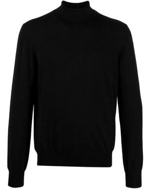 Barba Napoli Roll-Neck Jumper - Black