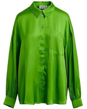 Essentiel Antwerp Judith Oversized Shirt - Green