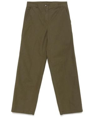 Aspesi Canvas Trousers - Green