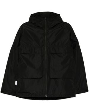 Chocoolate Hooded Puffer Jacket - Black