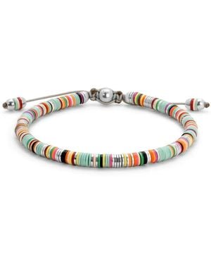 MAOR Malli African Disc Bracelet - White