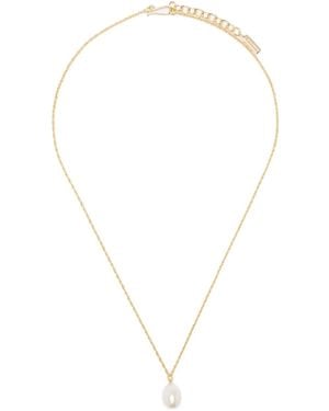 Completedworks In The Cloud Pearl-Pendant Necklace - White