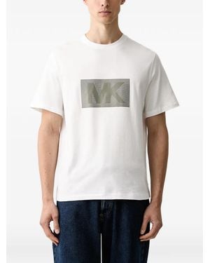 Michael Kors T-Shirt À Logo Imprimé - White