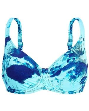 Vilebrequin Coral Reef Bikini Top - Blue