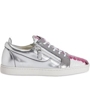 Giuseppe Zanotti Nicki Trainers - Metallic