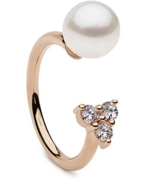 AUTORE MODA Saskia Pearl-Embellished Ring - White