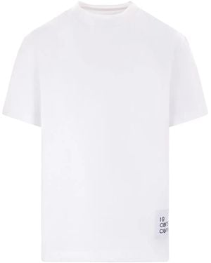 10 Corso Como Camiseta Con Parche Del Logo - Blanco