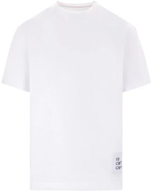 10 Corso Como T-Shirt Con Applicazione - Bianco