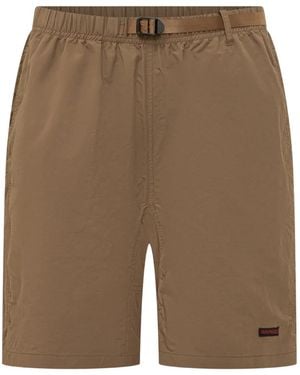 Gramicci Logo Patch Cargo Shorts - Brown