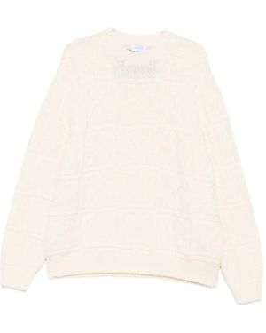 Off-White c/o Virgil Abloh Textured Knit Sweater - ナチュラル