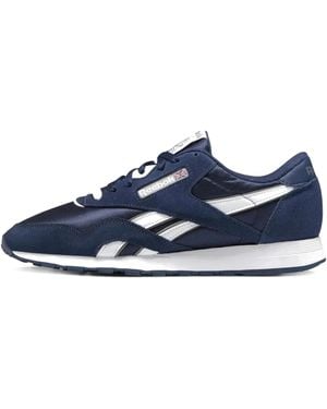 Reebok Classic Nylon Sneakers - Blue