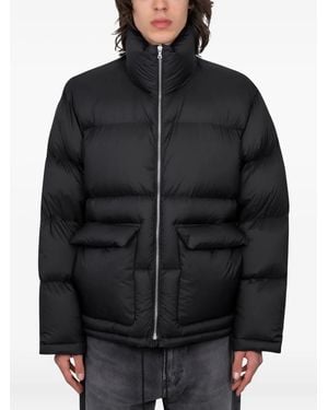 AURALEE Zip-Fastening Padded Jacket - Black