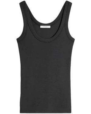 Lemaire Rib Tank Top - Black