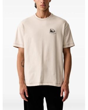 Marc O' Polo Graphic-Print Crew-Neck T-Shirt - Natural