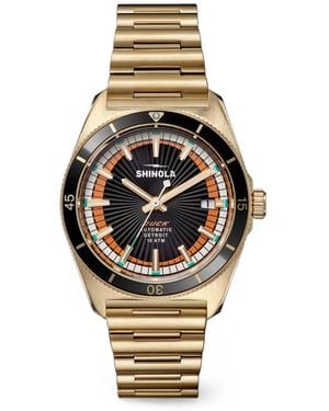 Shinola Duck Automatic 38Mm Watch - Metallic