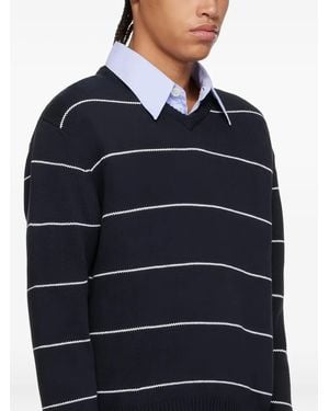 Noah Striped Jumper - Blue