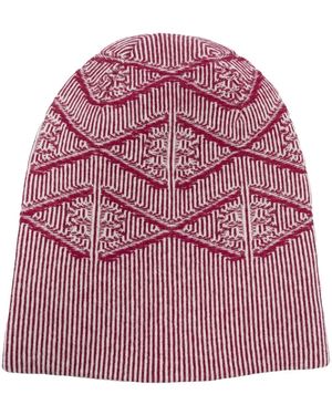 Barrie Berretto Con Monogramma - Rosso