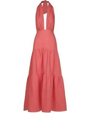 Johanna Ortiz Twilight Tiered Maxi Dress