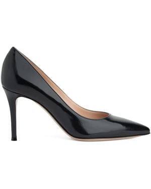 Gianvito Rossi 85Mm Gianvito Pointed Pumps - Black