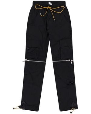 Rhude Cargo Con Zip Sul Ginocchio - Blu