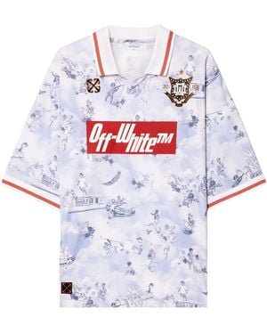 Off-White c/o Virgil Abloh Fresco Soccer Tシャツ - ホワイト